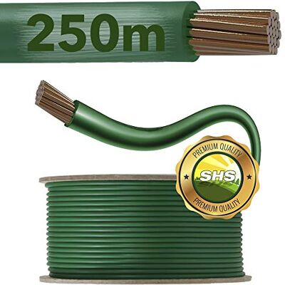 RASENFREUND 250 m cavo di limitazione per robot tosaerba, set di fili di limitazione per cavi di ricerca, compatibile con GARDENA/BOSCH/HUSQVARNA/WORX/HONDA/ROBOMOW/iMow, Ø 2,7 mm RASENFREUND 250 m cavo di limitazione per robot tosaerba, set di fili di limitazione per cavi di ricerca, compatibile con GARDENA/BOSCH/HUSQVARNA/WORX/HONDA/ROBOMOW/iMow, Ø 2,7 mm