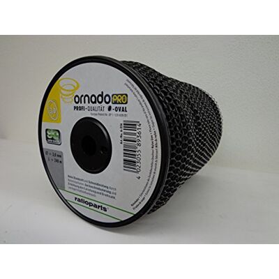 Ratioparts Filo in Nylon Tornado Copolymer, 240 m, 3,0 mm, Colore: Nero Ratioparts Filo in Nylon Tornado Copolymer, 240 m, 3,0 mm, Colore: Nero