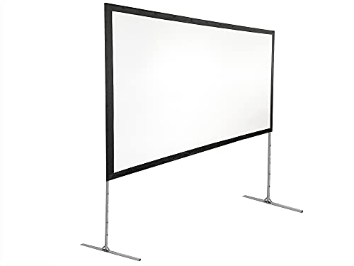 Multibrackets M Quick Fold schermo per proiettore 3,81 m (150") 16:10 Tipologia display: Manuale, 3,81 m (150"), 3,23 m, 2,02 m, 16:10, Nero, Bianco