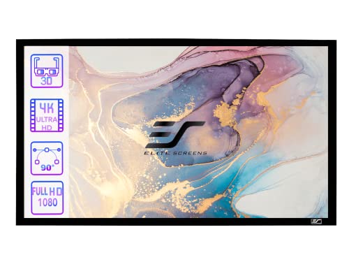 Elite Screens SableFrame schermo per proiettore 3,43 m (135") 16:9 Tipologia display: 3,43 m (135"), 2,99 m, 168 cm, 16:9)