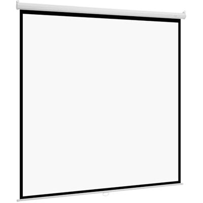 VEVOR Schermo per Proiettore Manuale, 3048 mm 1:1 4K 1080 HD, Proiezione di Film a Parete con Corda di Trazione, Schermo a Scomparsa Retrattile Avvolgibile Portatile per Teatro Domestico VEVOR Schermo per Proiettore Manuale, 3048 mm 1:1 4K 1080 HD, Proiezione di Film a Parete con Corda di Trazione, Schermo a Scomparsa Retrattile Avvolgibile Portatile per Teatro Domestico