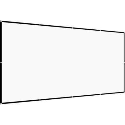 VEVOR Schermo per Proiettore Manuale, 3810 mm 16:9 4K 1080 HD, Schermo per Proiettore a Parete con 12 Ganci e Nastri Biadesivi e Corde, Proiezione di Film Portatile per Teatro Domestico VEVOR Schermo per Proiettore Manuale, 3810 mm 16:9 4K 1080 HD, Schermo per Proiettore a Parete con 12 Ganci e Nastri Biadesivi e Corde, Proiezione di Film Portatile per Teatro Domestico