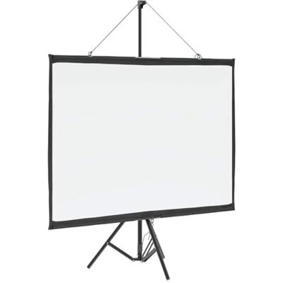 vidaXL Schermo di proiezione con treppiede 72 pollici 4:3 vidaXL Schermo di proiezione con treppiede 72 pollici 4:3