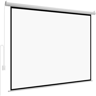 VEVOR Schermo di Proiezione Motorizzato, 3048 mm 4:3 4K 1080 HD, Proiettore con Display di Proiezione con Telecomando, Schermo Cinematografico Automatico, per Teatro Domestico, Ufficio Domestico VEVOR Schermo di Proiezione Motorizzato, 3048 mm 4:3 4K 1080 HD, Proiettore con Display di Proiezione con Telecomando, Schermo Cinematografico Automatico, per Teatro Domestico, Ufficio Domestico