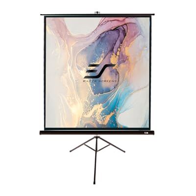 Elite Screens schermo treppiede Tripod nero 222 x 125 cm, 16:9 formato 100 pollici, T100UWH Elite Screens schermo treppiede Tripod nero 222 x 125 cm, 16:9 formato 100 pollici, T100UWH