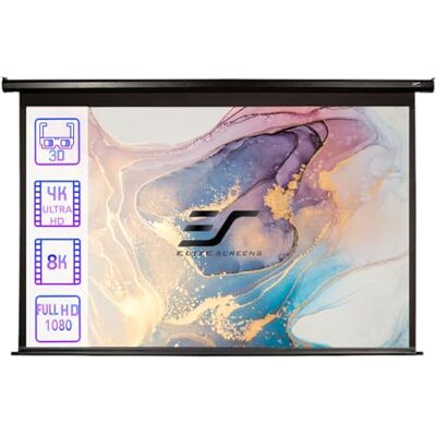 Elite Screens schermo motorizzato Economy Spectrum nero 222 x 125 cm, 16:9 formato 100 pollici, Electric100H Elite Screens schermo motorizzato Economy Spectrum nero 222 x 125 cm, 16:9 formato 100 pollici, Electric100H