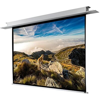 celexon Paralume per proiezione e home cinema da incasso motorizzato professionale 240 x 180 cm 4:3 Fattore di guadagno 1,2 celexon Paralume per proiezione e home cinema da incasso motorizzato professionale 240 x 180 cm 4:3 Fattore di guadagno 1,2