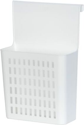 Wenko Cesto sopra anta Scaffale da cucina da appendere, Polipropilene, 24 x 35.5 x 12 cm, Bianco