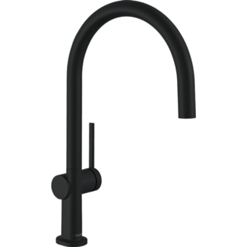 Hansgrohe Talis M54 Miscelatore cucina monocomando 220, 1 getto, nero opaco,