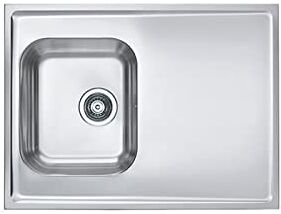 Alveus CLASSIC PRO 30 Lavello cucina incasso in acciaio con gocciolatoio, Inox satinato