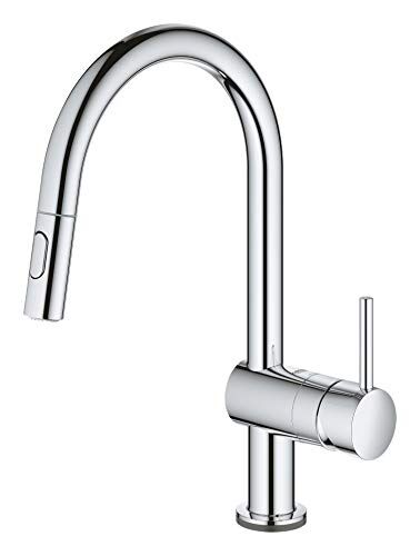 Grohe Minta Touch Miscelatore Monocomando Elettronico, Bocca C, Elektronische Batterie, Cromo