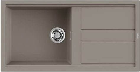 Elleci Lavello da incasso KERATEK BEST 480   Colore : Grigio tortora