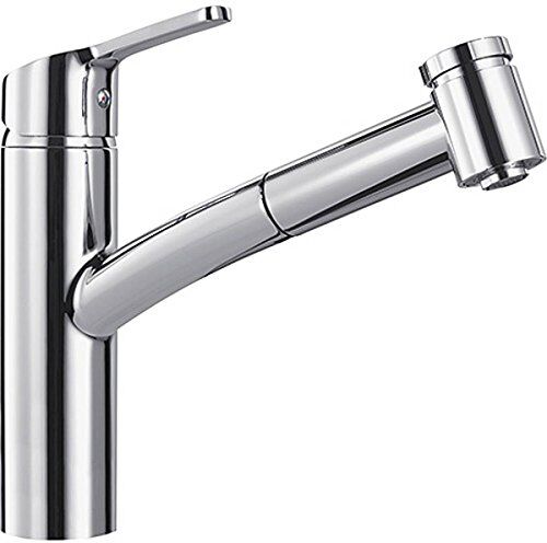 Franke Miscelatore Monocomando Lavello con erogatore estraibile Smart Pull Out Spray, 1 pezzi,  Chrome, Small