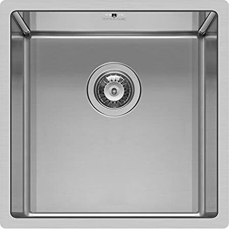 Pyramis ASTRIS (40x40) UB, Lavello per montaggio sottopiano in acciaio INOX, lucido,