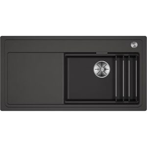 Blanco ETAGON XL 6S Lavello in granito in SILGRANIT grigio roccia, tipo di montaggio: incasso dall'alto, per mobili da 60 cm di larghezza, concetto di sistema con guide ETAGON versatili, 100 x 51 x Blanco ETAGON XL 6S Lavello in granito in SILGRANIT grigio roccia, tipo di montaggio: incasso dall'alto, per mobili da 60 cm di larghezza, concetto di sistema con guide ETAGON versatili, 100 x 51 x
