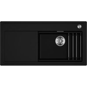 Blanco ETAGON XL 6S Lavello in granito in silgranito nero, tipo di montaggio: incasso dall'alto, per mobili da 60 cm di larghezza, concetto di sistema con guide ETAGON versatili, 100 x 51 x 20,2 cm Blanco ETAGON XL 6S Lavello in granito in silgranito nero, tipo di montaggio: incasso dall'alto, per mobili da 60 cm di larghezza, concetto di sistema con guide ETAGON versatili, 100 x 51 x 20,2 cm
