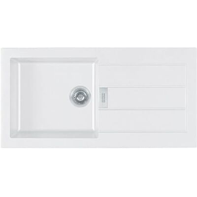 Franke Lavello Sirius S2D-611L Bianco Polar 1 CUBETA 1 SCURATORE Franke Lavello Sirius S2D-611L Bianco Polar 1 CUBETA 1 SCURATORE