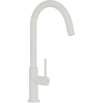 Schock Miscelatore Cucina AQUADROP T, Rubinetto Monocomando Canna Alta Curvata Tubolare, Saving Apertura 90°, Rotazione canna 360°, Ottone smaltato New Aluminia, Abbinabile ai lavelli, Made In Italy. Schock Miscelatore Cucina AQUADROP T, Rubinetto Monocomando Canna Alta Curvata Tubolare, Saving Apertura 90°, Rotazione canna 360°, Ottone smaltato New Aluminia, Abbinabile ai lavelli, Made In Italy.