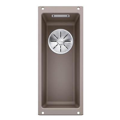 Blanco SUBLINE 160-U – Lavello da cucina in granito sottile per basi di lavello con larghezza di 30 cm – SILGRANIT – Marrone – 523403 Blanco SUBLINE 160-U – Lavello da cucina in granito sottile per basi di lavello con larghezza di 30 cm – SILGRANIT – Marrone – 523403