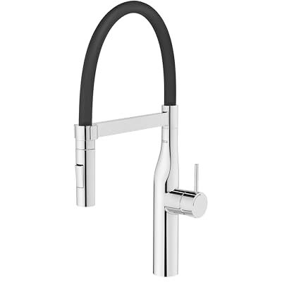 Roca Miscelatore da cucina, collezione Glera Pro, beccuccio curvo in gomma ed estraibile, cromato Roca Miscelatore da cucina, collezione Glera Pro, beccuccio curvo in gomma ed estraibile, cromato