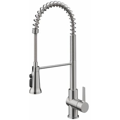 Kraus Britt Rubinetto da cucina 2 in 1 con filtro estraibile monocomando per osmosi inversa o sistema di filtraggio dell'acqua, in acciaio inox antimacchia Kraus Britt Rubinetto da cucina 2 in 1 con filtro estraibile monocomando per osmosi inversa o sistema di filtraggio dell'acqua, in acciaio inox antimacchia