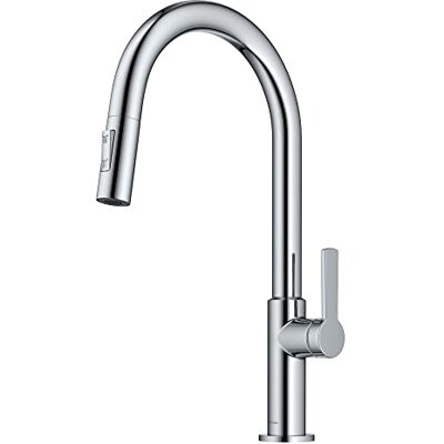 Kraus Oletto Rubinetto monocomando estraibile per cucina, cromato Kraus Oletto Rubinetto monocomando estraibile per cucina, cromato