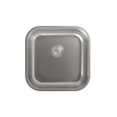 CATA CBP 40-40 Lavello 44x44 cm Cubetto Quadrato con Spessore di 0,07 cm e Profondità di 20 cm Materiale Acciaio Inossidabile Installazione su Mobili da 50 cm CATA CBP 40-40 Lavello 44x44 cm Cubetto Quadrato con Spessore di 0,07 cm e Profondità di 20 cm Materiale Acciaio Inossidabile Installazione su Mobili da 50 cm