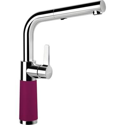Schock SC-540 Berry Rubinetto colorato ad alta pressione CRISTADUR con beccuccio estraibile Schock SC-540 Berry Rubinetto colorato ad alta pressione CRISTADUR con beccuccio estraibile