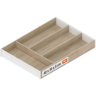 Blum AMBIA-LINE portaposate organizer cassetto premium per cucine e mobili moderni protegge, ordina e organizza posate con chiarezza con piedini antiscivolo 42×30×5 cm Rovere Bardolino Blum AMBIA-LINE portaposate organizer cassetto premium per cucine e mobili moderni protegge, ordina e organizza posate con chiarezza con piedini antiscivolo 42×30×5 cm Rovere Bardolino