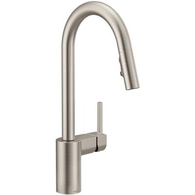 Moen Align one-handle High ARC Pulldown Kitchen Faucet, Spot Resist Stainless, .375 Moen Align one-handle High ARC Pulldown Kitchen Faucet, Spot Resist Stainless, .375