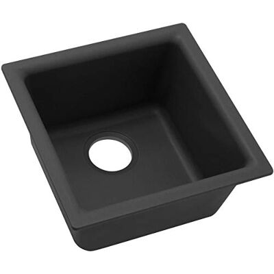 Elkay Quartz Classic-Lavello da Incasso a Doppia Vasca, Nero Elkay Quartz Classic-Lavello da Incasso a Doppia Vasca, Nero