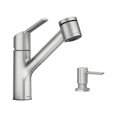 Moen Sombra Power Clean spot Resist Acciaio Finitura estraibile Rubinetto Cucina Moen Sombra Power Clean spot Resist Acciaio Finitura estraibile Rubinetto Cucina