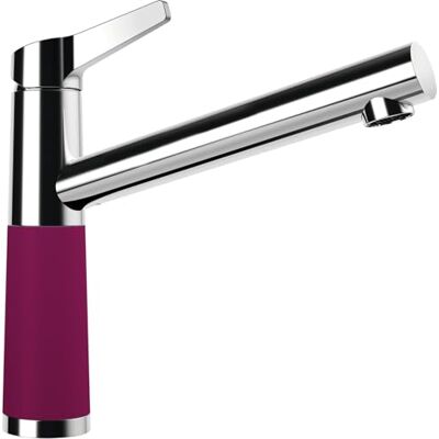Schock SC-510 Berry Rubinetto ad alta pressione colorato CRISTADUR con beccuccio fisso Schock SC-510 Berry Rubinetto ad alta pressione colorato CRISTADUR con beccuccio fisso