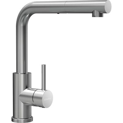 Schock Miscelatore Cucina KANTUS Con Doccia Estraibile, Rubinetto Monocomando Canna Alta, Saving 90°, Rotazione canna 360°, Acciao Inox 304 Massiccio, Abbinabile ai lavelli. Schock Miscelatore Cucina KANTUS Con Doccia Estraibile, Rubinetto Monocomando Canna Alta, Saving 90°, Rotazione canna 360°, Acciao Inox 304 Massiccio, Abbinabile ai lavelli.