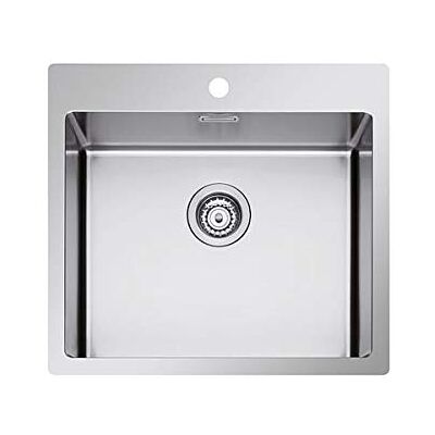 PLADOS Lavello cucina a una vasca in acciaio inox satinato PLADOS Lavello cucina a una vasca in acciaio inox satinato