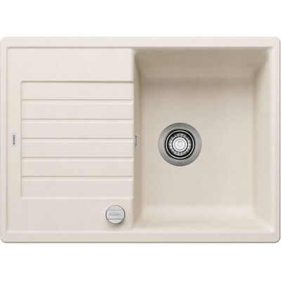 Blanco ZIA 45 S Compact Silgranit bianco morbido Tipo di montaggio: montaggio superiore reversibile con comando di scarico Mobile base da 45 grande bacino superficie facile da pulire Blanco ZIA 45 S Compact Silgranit bianco morbido Tipo di montaggio: montaggio superiore reversibile con comando di scarico Mobile base da 45 grande bacino superficie facile da pulire