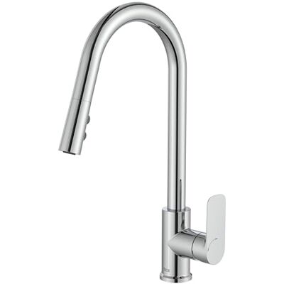 Roca Miscelatore da cucina Beccuccio U, collezione caletta, beccuccio estraibile, cromato Roca Miscelatore da cucina Beccuccio U, collezione caletta, beccuccio estraibile, cromato