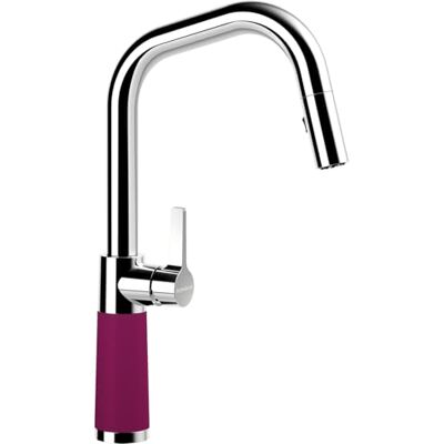 Schock SC-530 Berry Rubinetto colorato ad alta pressione CRISTADUR con beccuccio estraibile Schock SC-530 Berry Rubinetto colorato ad alta pressione CRISTADUR con beccuccio estraibile