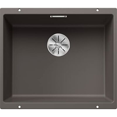 Blanco SUBLINE 500-U Lavello in granito grigio vulcanico Tipo di montaggio: sottostruttura per sottolavelli larghi 60 cm Forma bacino 2 in 1: due vasche da bagno, una scollatura e una sola Blanco SUBLINE 500-U Lavello in granito grigio vulcanico Tipo di montaggio: sottostruttura per sottolavelli larghi 60 cm Forma bacino 2 in 1: due vasche da bagno, una scollatura e una sola