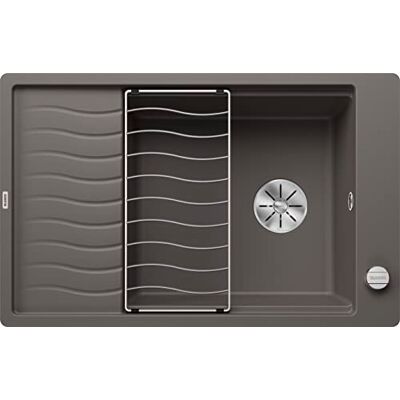Blanco ELON XL 6 S-F SILGRANIT grigio vulcanico, reversibile, con interruttore di scarico, con accessori Blanco ELON XL 6 S-F SILGRANIT grigio vulcanico, reversibile, con interruttore di scarico, con accessori