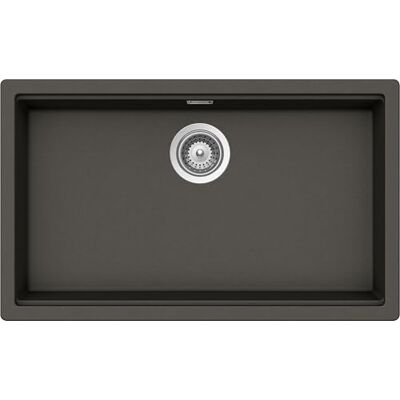 Schock Lavello Cucina 'LAHTIi N100XLU Asphalt, 738x438, interno vasca 700X400, Lavello 1 Vasca in Cristalite, Abbinabile con Miscelatori, Piani Cottura e Forni, Bordo Funzionale per Accessori Schock Lavello Cucina 'LAHTIi N100XLU Asphalt, 738x438, interno vasca 700X400, Lavello 1 Vasca in Cristalite, Abbinabile con Miscelatori, Piani Cottura e Forni, Bordo Funzionale per Accessori
