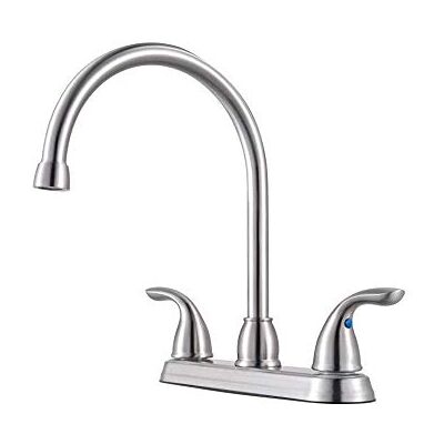 PFISTER G136-200S Miscelatore per lavello serie Pfirst a 2 maniglie in acciaio inox, 1,8 gpm PFISTER G136-200S Miscelatore per lavello serie Pfirst a 2 maniglie in acciaio inox, 1,8 gpm