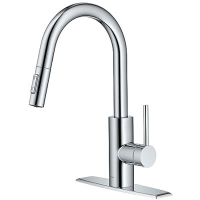 Kraus Modern Mateo Rubinetto da cucina monocomando, cromato Kraus Modern Mateo Rubinetto da cucina monocomando, cromato