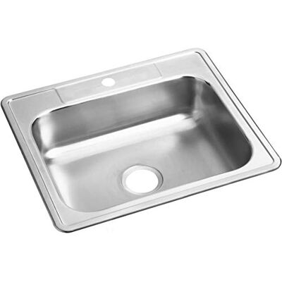 Elkay Dayton Lavello singolo in acciaio INOX, 25 x 21,25 x 6,5 cm Elkay Dayton Lavello singolo in acciaio INOX, 25 x 21,25 x 6,5 cm