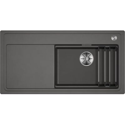 Blanco ETAGON XL 6S Lavello in granito in SILGRANIT grigio vulcanico, tipo di montaggio: incasso dall'alto, per mobili da 60 cm di larghezza, concetto di sistema con guide ETAGON versatili, 100 x 51 Blanco ETAGON XL 6S Lavello in granito in SILGRANIT grigio vulcanico, tipo di montaggio: incasso dall'alto, per mobili da 60 cm di larghezza, concetto di sistema con guide ETAGON versatili, 100 x 51