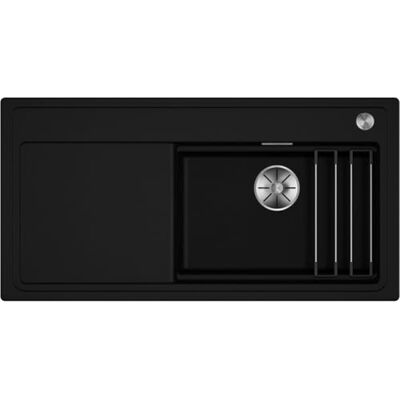 Blanco ETAGON XL 6S Lavello in granito in silgranito nero, tipo di montaggio: incasso dall'alto, per mobili da 60 cm di larghezza, concetto di sistema con guide ETAGON versatili, 100 x 51 x 20,2 cm Blanco ETAGON XL 6S Lavello in granito in silgranito nero, tipo di montaggio: incasso dall'alto, per mobili da 60 cm di larghezza, concetto di sistema con guide ETAGON versatili, 100 x 51 x 20,2 cm