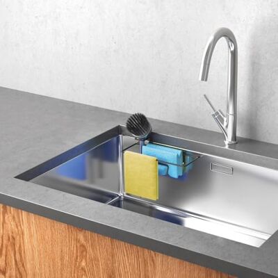 Metaltex DRY NEAT LAVA Organizer per lavello finitura Touch Therm. Colore nero Metaltex DRY NEAT LAVA Organizer per lavello finitura Touch Therm. Colore nero