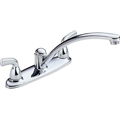 DELTA Foundations Two Handle, stile contemporaneo, cromato DELTA Foundations Two Handle, stile contemporaneo, cromato