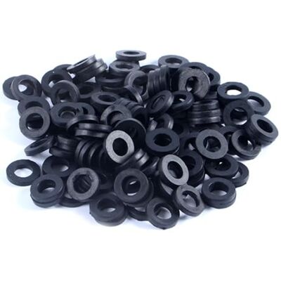 Schläfer 183315 Set Guarnizioni per Aeratore M24x1 Rubinetto acqua Bagno e Cucina, Guarnizioni idrauliche in Gomma piatta per riduzione M24(i) x h 2.8mm Conf. 50Pz Schläfer 183315 Set Guarnizioni per Aeratore M24x1 Rubinetto acqua Bagno e Cucina, Guarnizioni idrauliche in Gomma piatta per riduzione M24(i) x h 2.8mm Conf. 50Pz