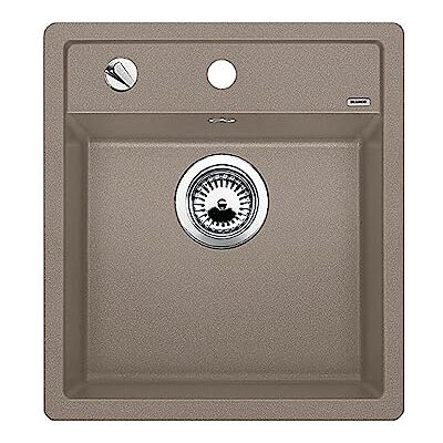 Blanco DALAGO 45 – Lavello da cucina dal design moderno per basi di sottolavello da 45 cm – Gamma SILGRANIT, in pietra – Marrone – Blanco DALAGO 45 – Lavello da cucina dal design moderno per basi di sottolavello da 45 cm – Gamma SILGRANIT, in pietra – Marrone –